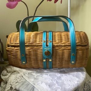 Kate Spade Wicker Handbag